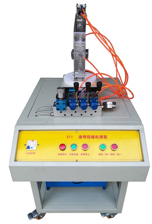 透明液壓挖掘機模型